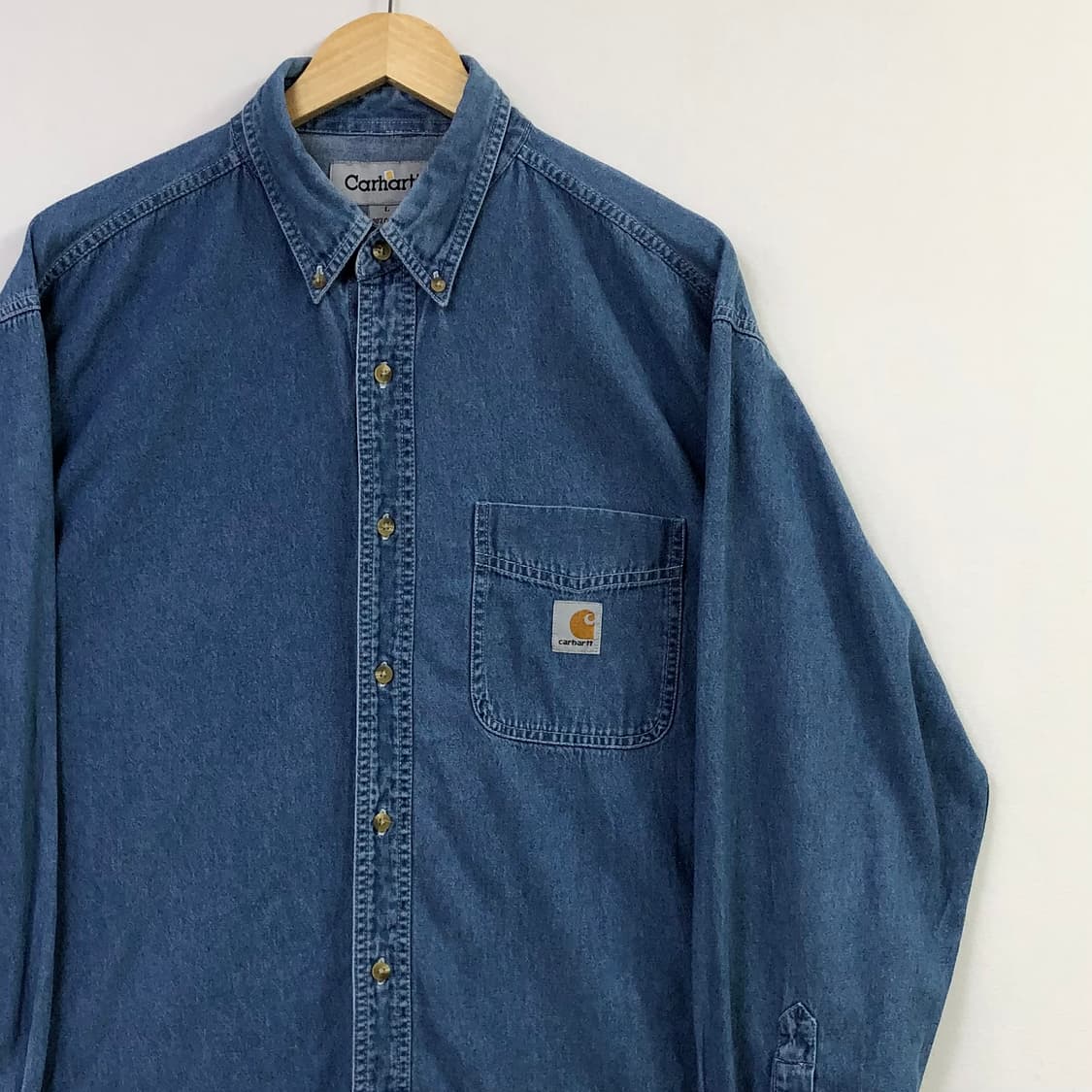 XL 칼하트 데님 셔츠 상품이미지1