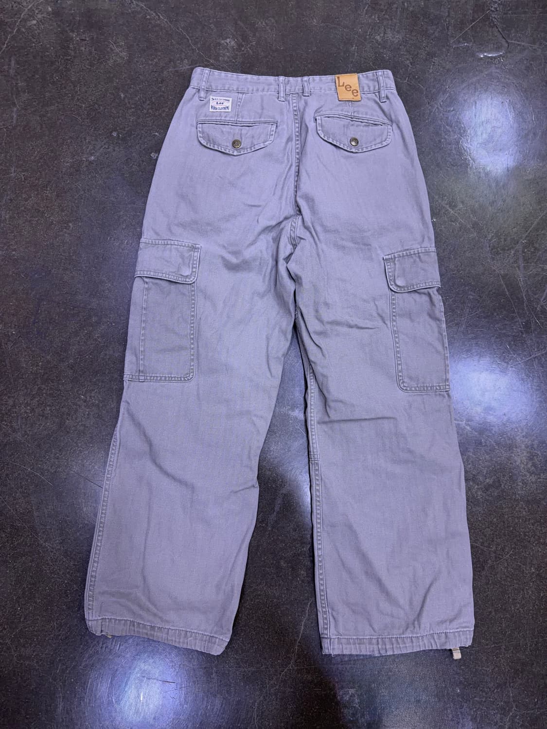 Lee 리 릴렉스핏 헤링본 캐쥬얼 카고팬츠 탄 베이지 28 상품이미지2