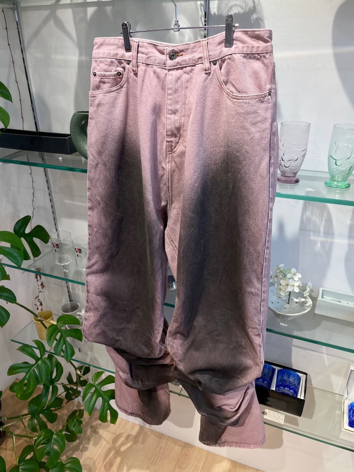 와이프로젝트 draped cuff denim pants 상품이미지3