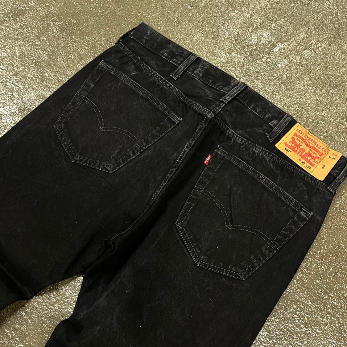 리바이스501 블랙진 (37“) 상품이미지3