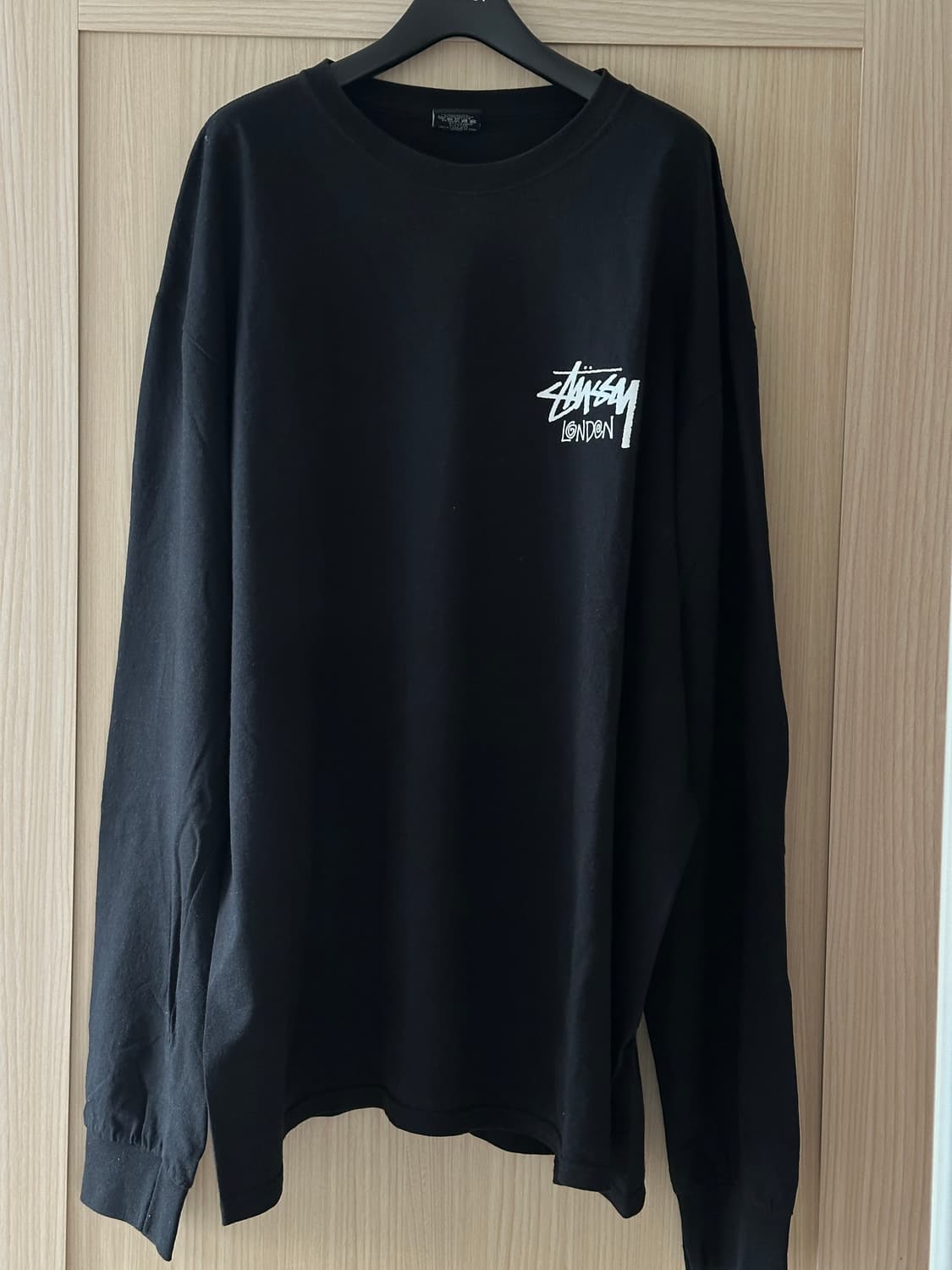 stussy london long-sleeve black 상품이미지2