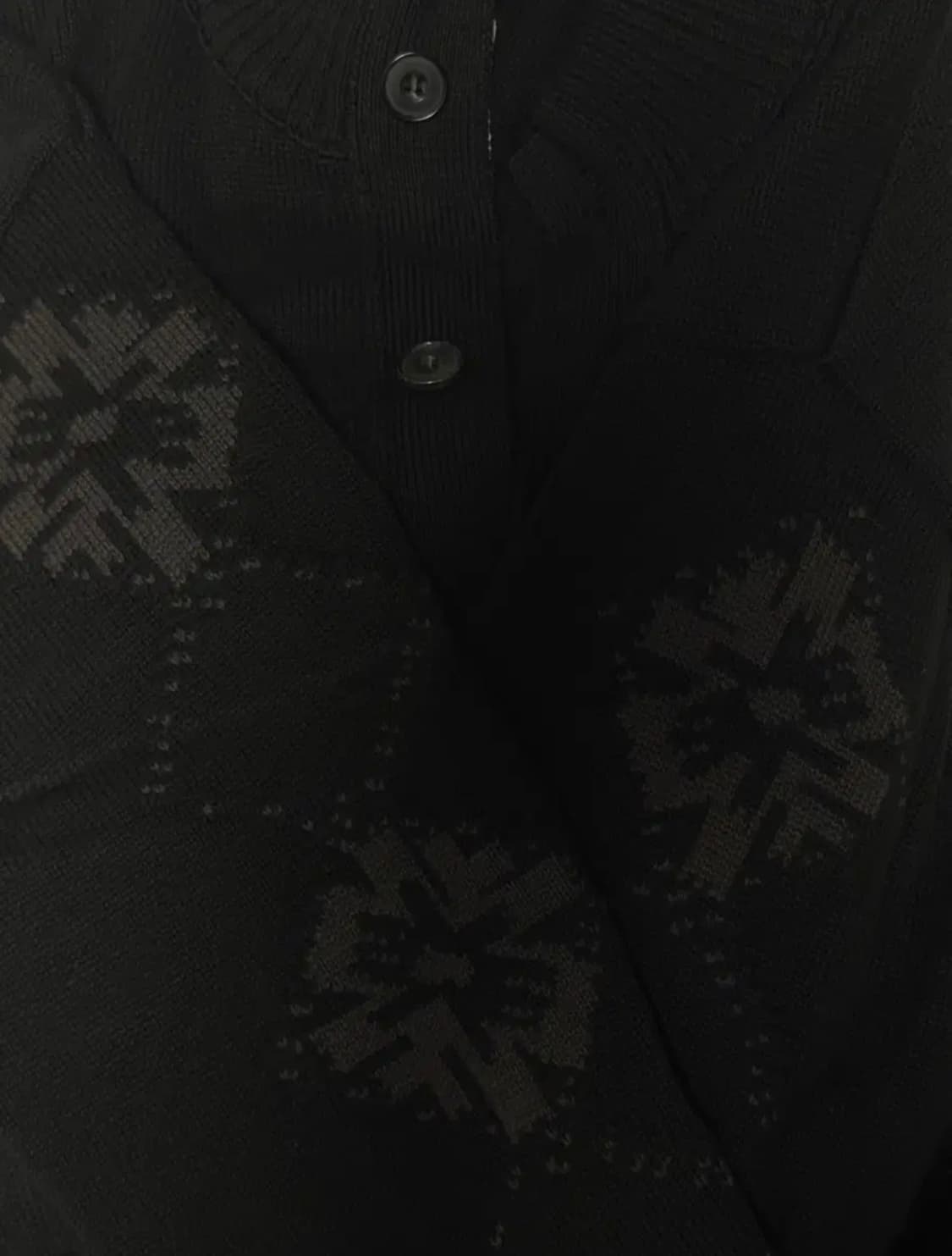 [2] 폴리테루 에스닉 가디건 블랙 25fw 상품이미지2