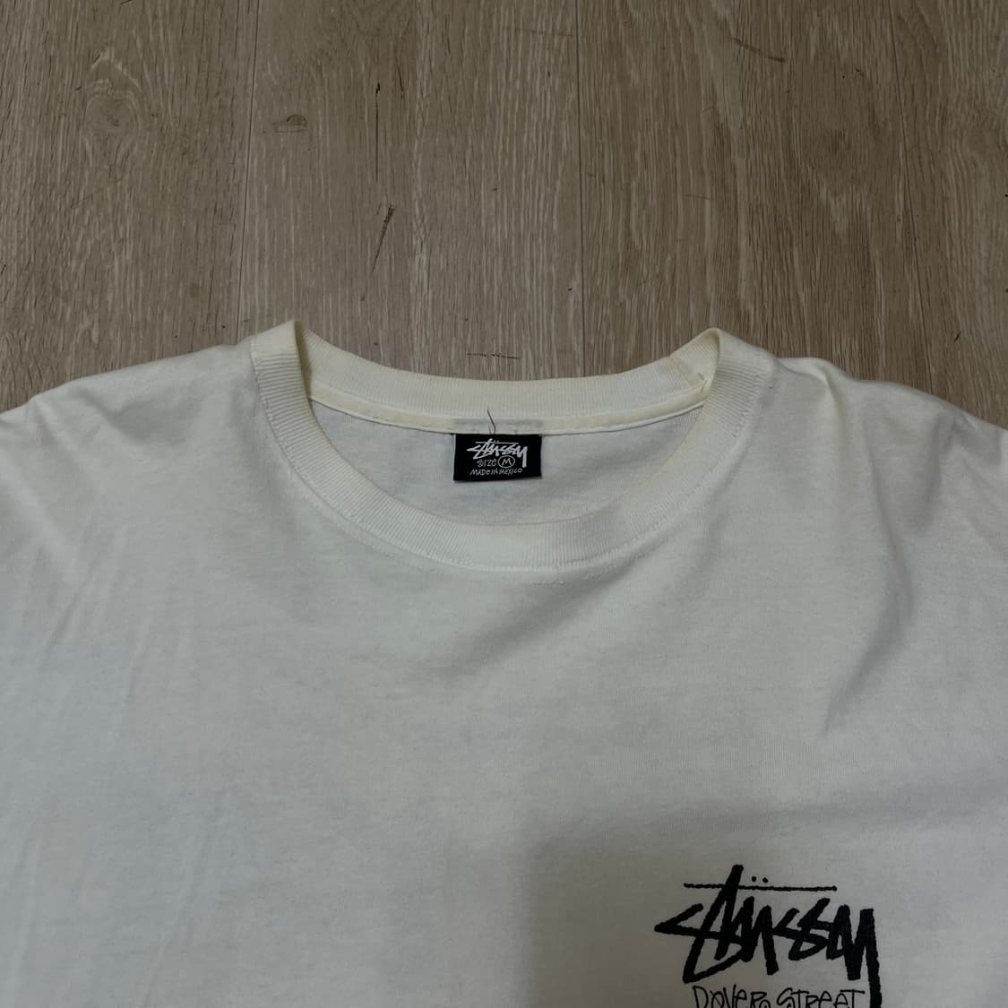 스투시 X 도버 스트리트 마켓 빅로고 반팔티 M/95 상품이미지4