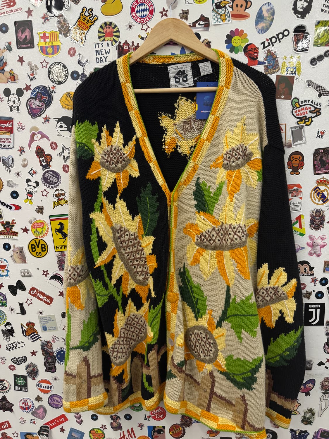 90’s Storybook Knits 스토리북 플라워 가디건 XXXXL 상품이미지6