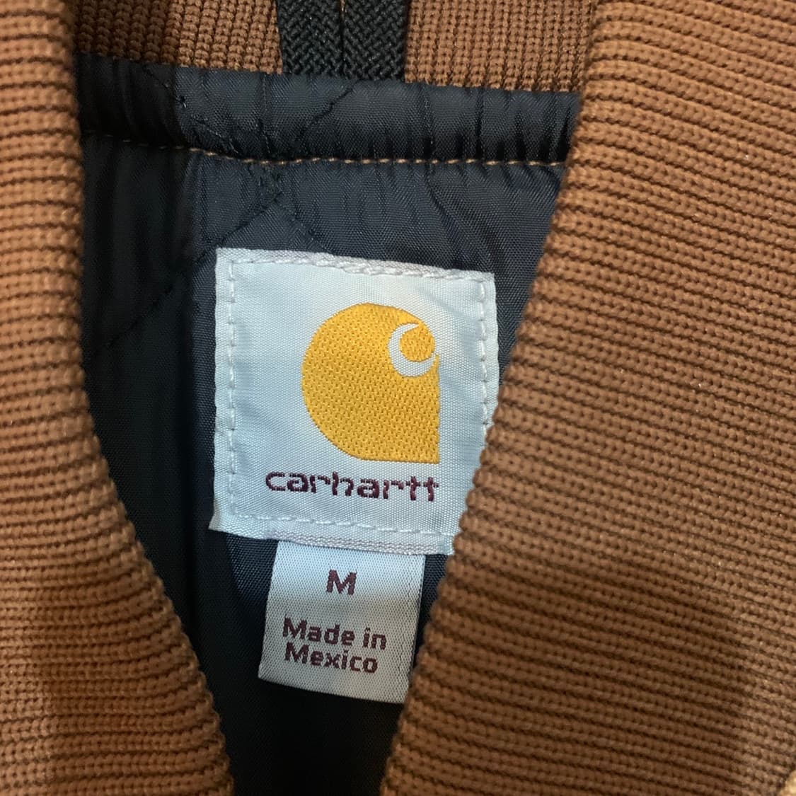 M CARHARTT 칼하트 V02 샌드스톤 덕 퀼팅 베스트 조끼 상품이미지7