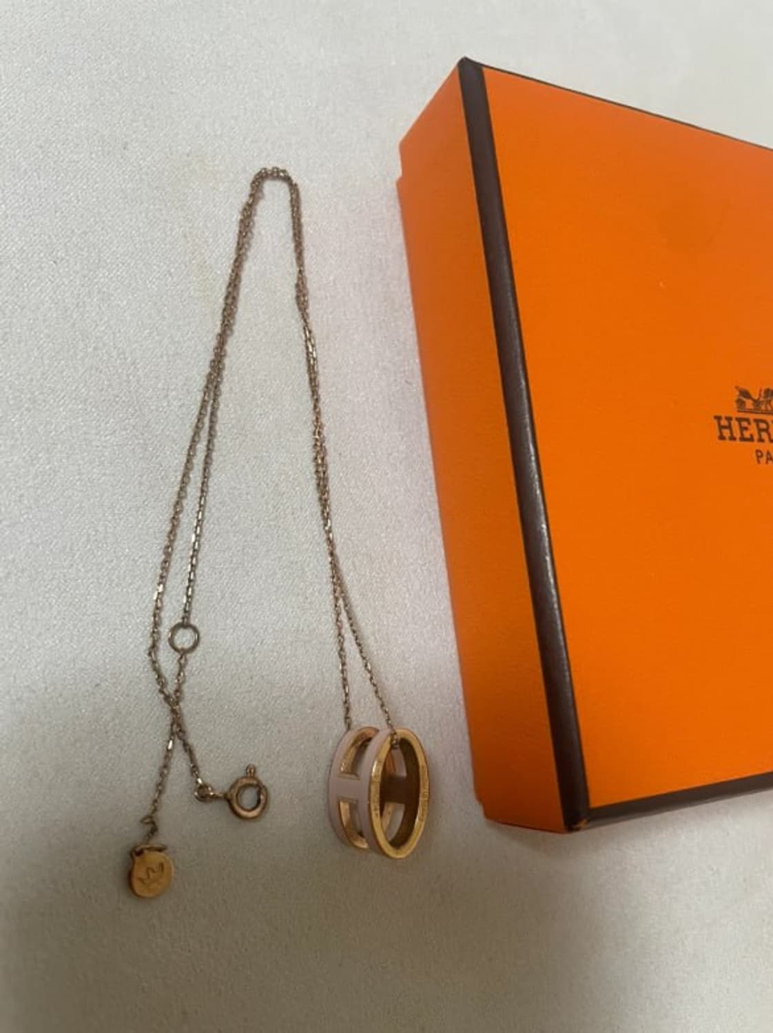 오늘만(희귀템) 할인 에르메스 팝아슈 목걸이 로즈드라제 상품이미지2