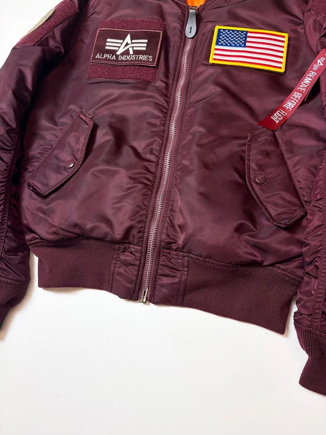 알파인더스트리 MA-1 리버시블 블루종 자켓 PN9513 상품이미지5