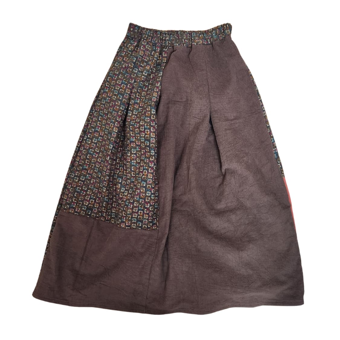 [기장수선가능] 360도 양면 골덴 코듀로이 보헤미안 빈티지 롱스커트 상품이미지6