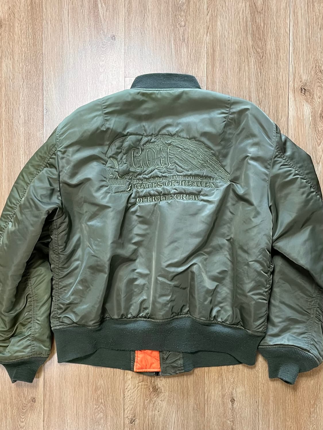 국내 유일 00s USA 알파인더스트리 빈티지 마원 ma1 봄버 자켓 상품이미지1