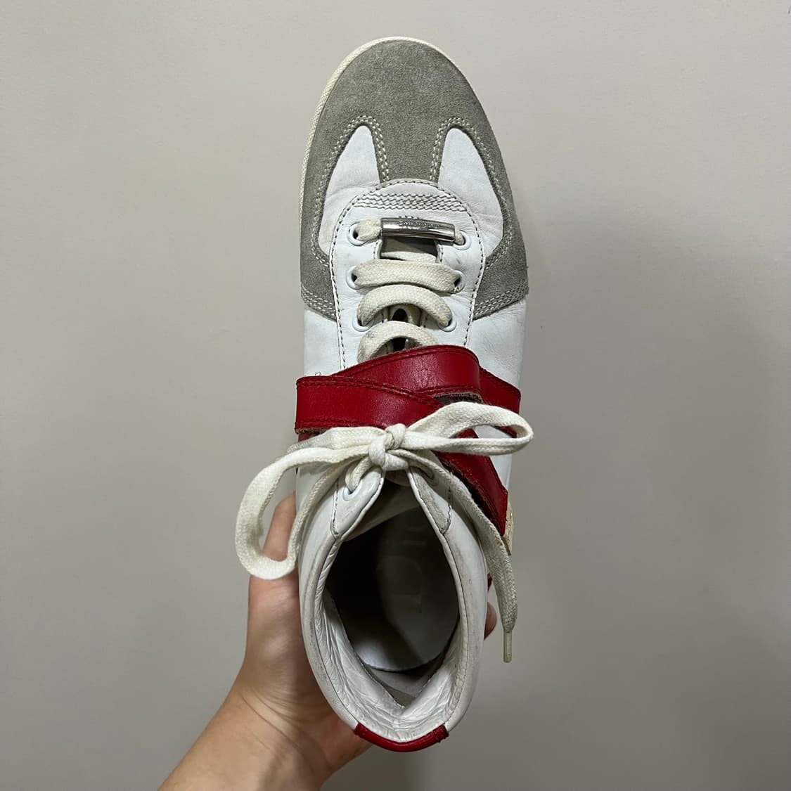 Dior Homme Double Velcro Hightop Sneaker 상품이미지6