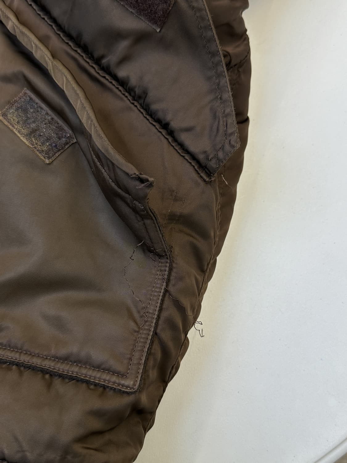 알파 인더스트리 U.S.A.A.F CWU-45/P 플라이트 자켓 상품이미지6