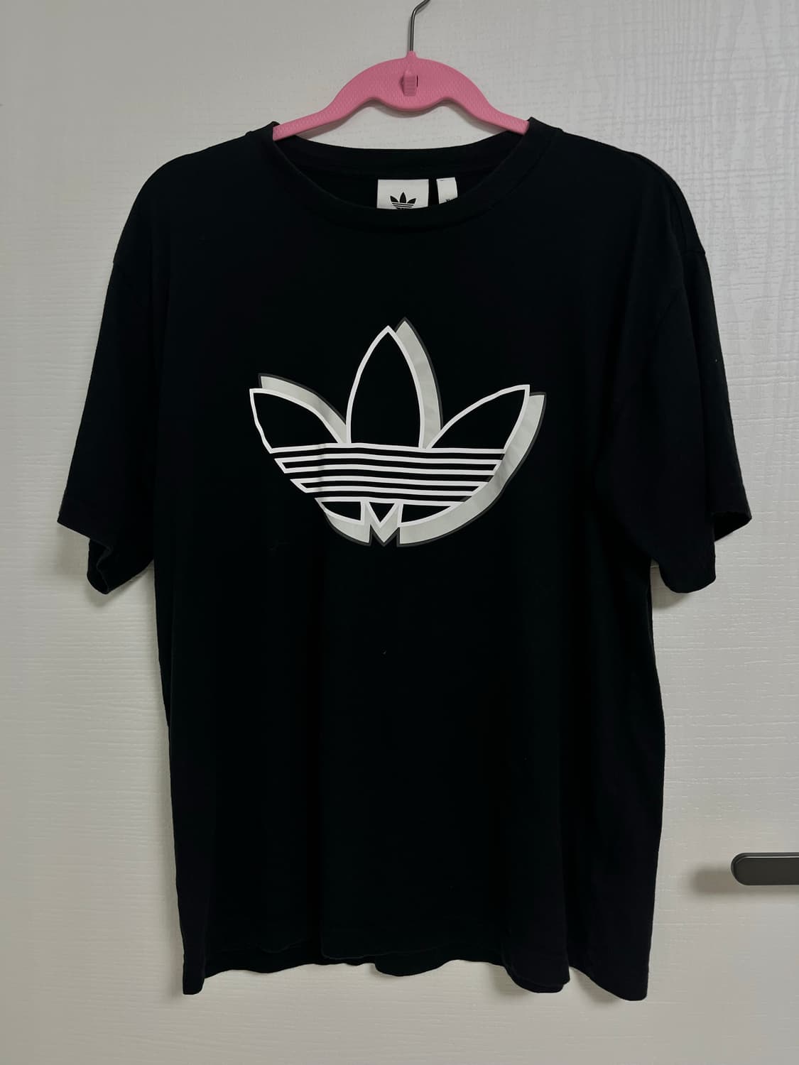[아디다스] 오리지널 빅 트레포일 로고 반팔 티셔츠 (XL) 정핏 상품이미지2