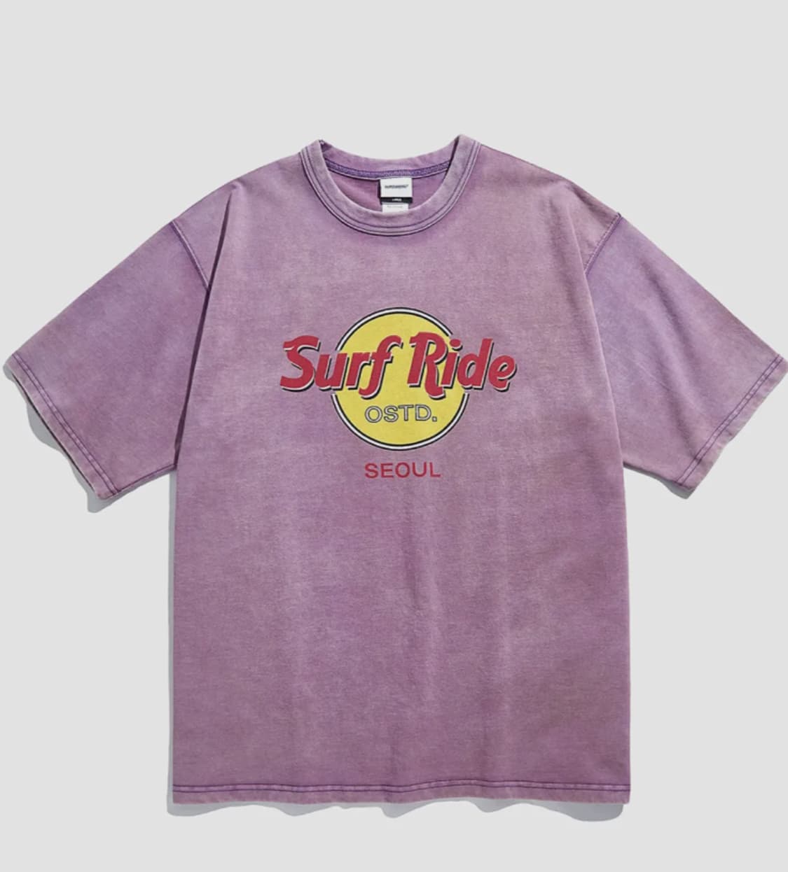 아웃스탠딩 빈티지 반팔 티셔츠 퍼플 L 상품이미지1