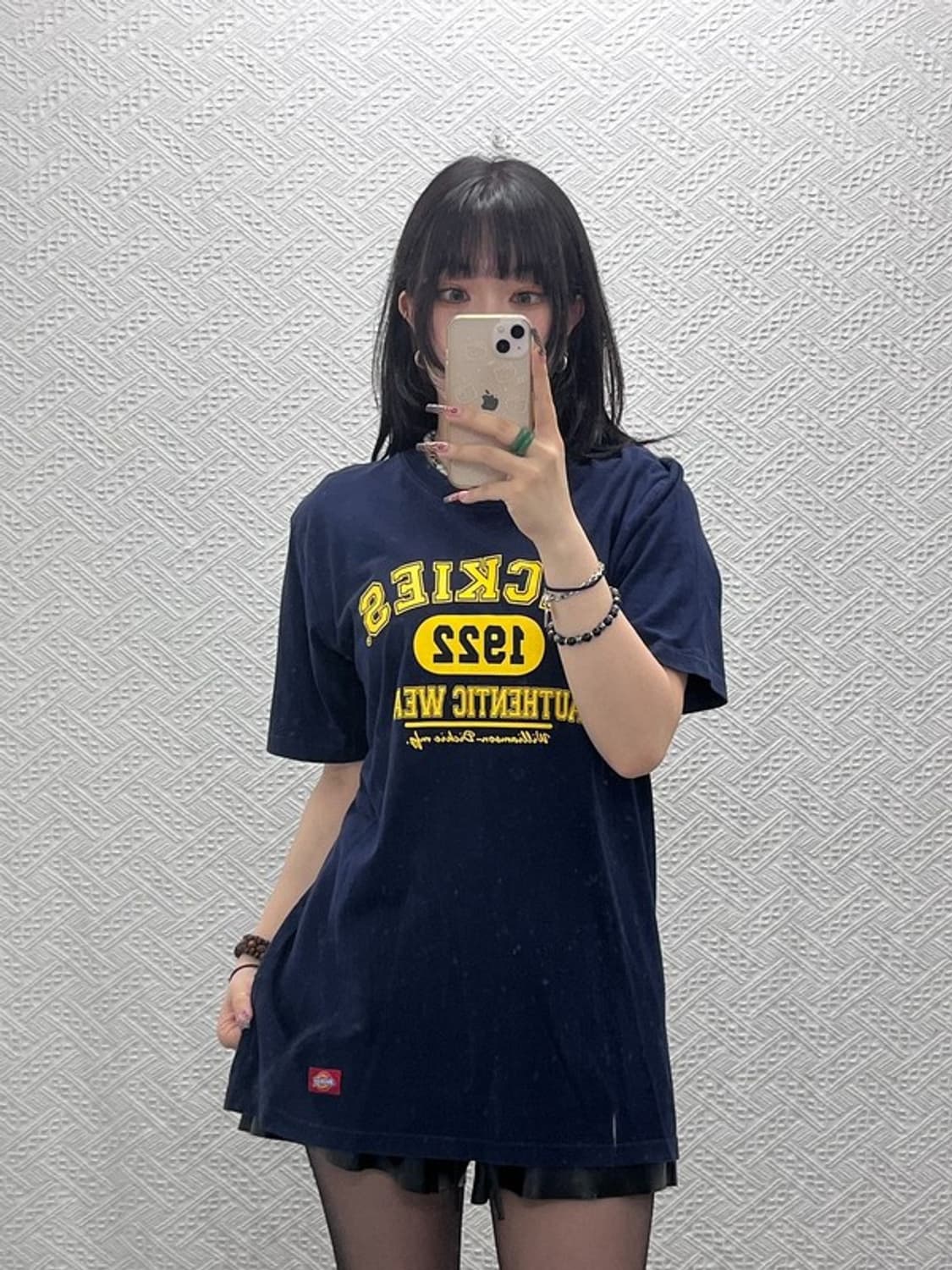 디키즈 빈티지 올드스쿨 레트로 스펠로고 반팔티 XL C11907 상품이미지2