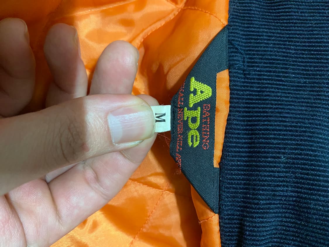 빈티지 베이프 제너럴메이드 코듀로이 바시티 상품이미지3