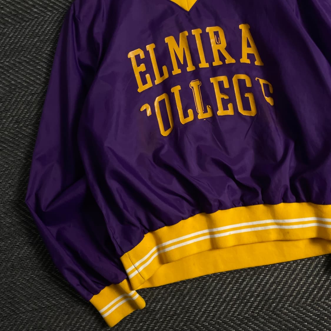 USA 올드스쿨 빈티지 컬리지 우븐 웜업o 3607 상품이미지3