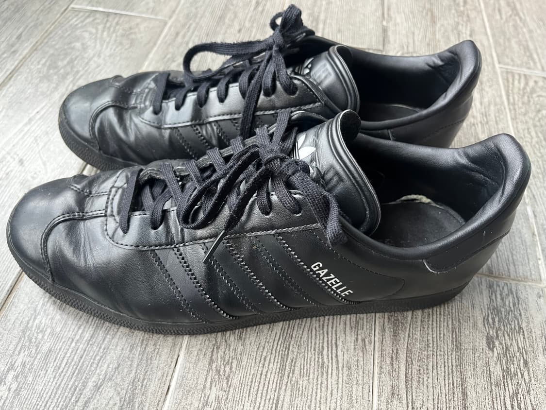 아디다스 가젤 레더 올블랙 280 상품이미지2