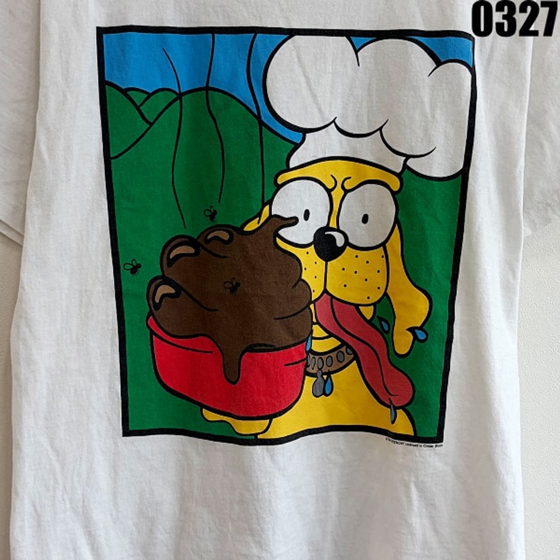 프룻오브더룸 HEAVY COTTON 프린팅 반팔 티셔츠 M 0327 상품이미지3