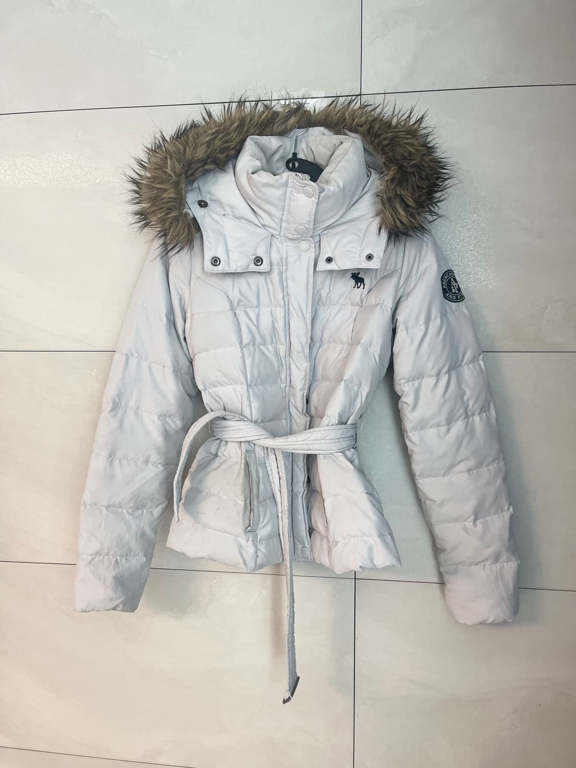 극희귀 아베크롬비 벨티드 울프죠 패딩 [S]  상품이미지3