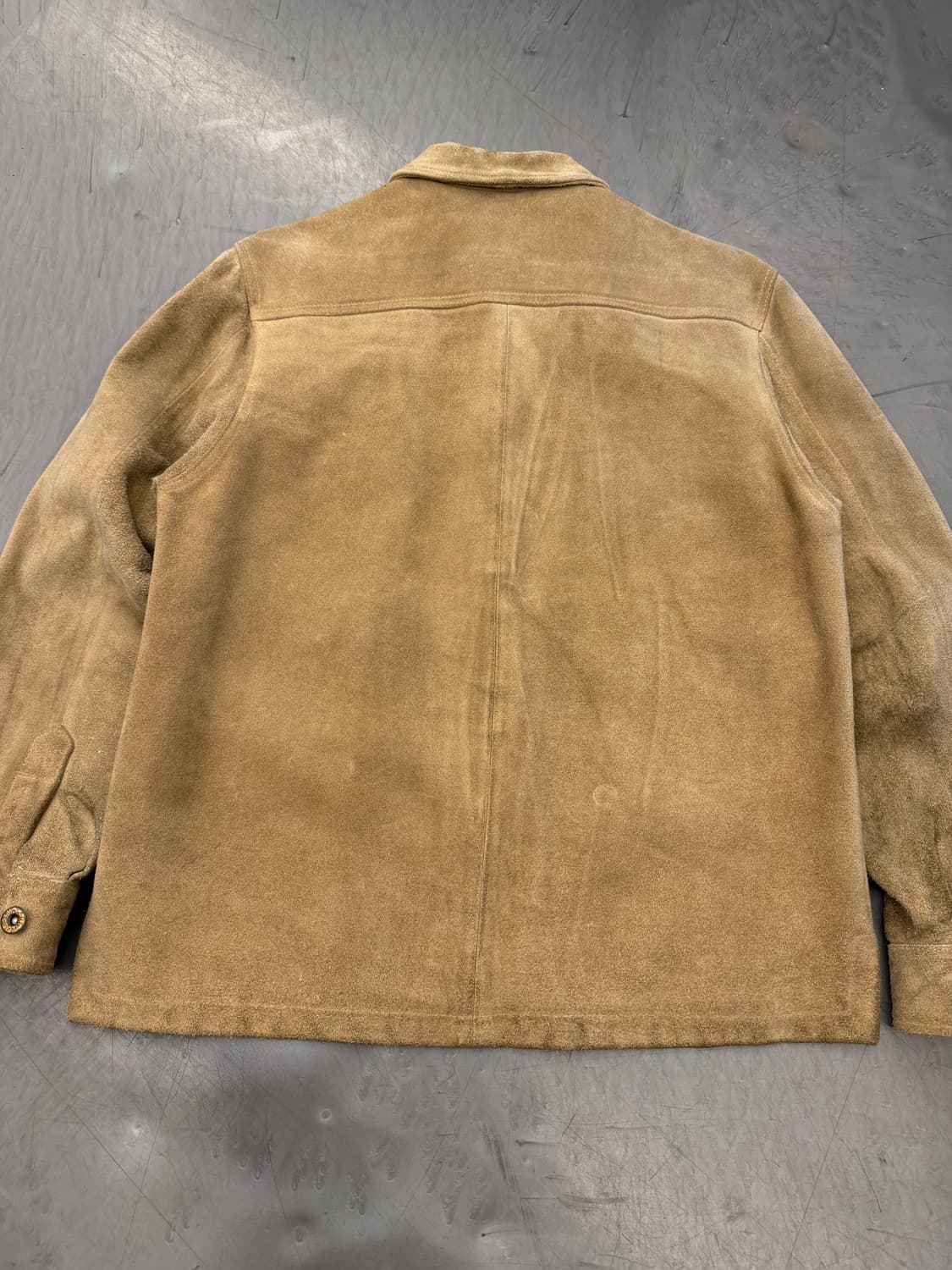 GAIJIN MADE by HIGH STANDARD 소가죽 스웨이드자켓 상품이미지8