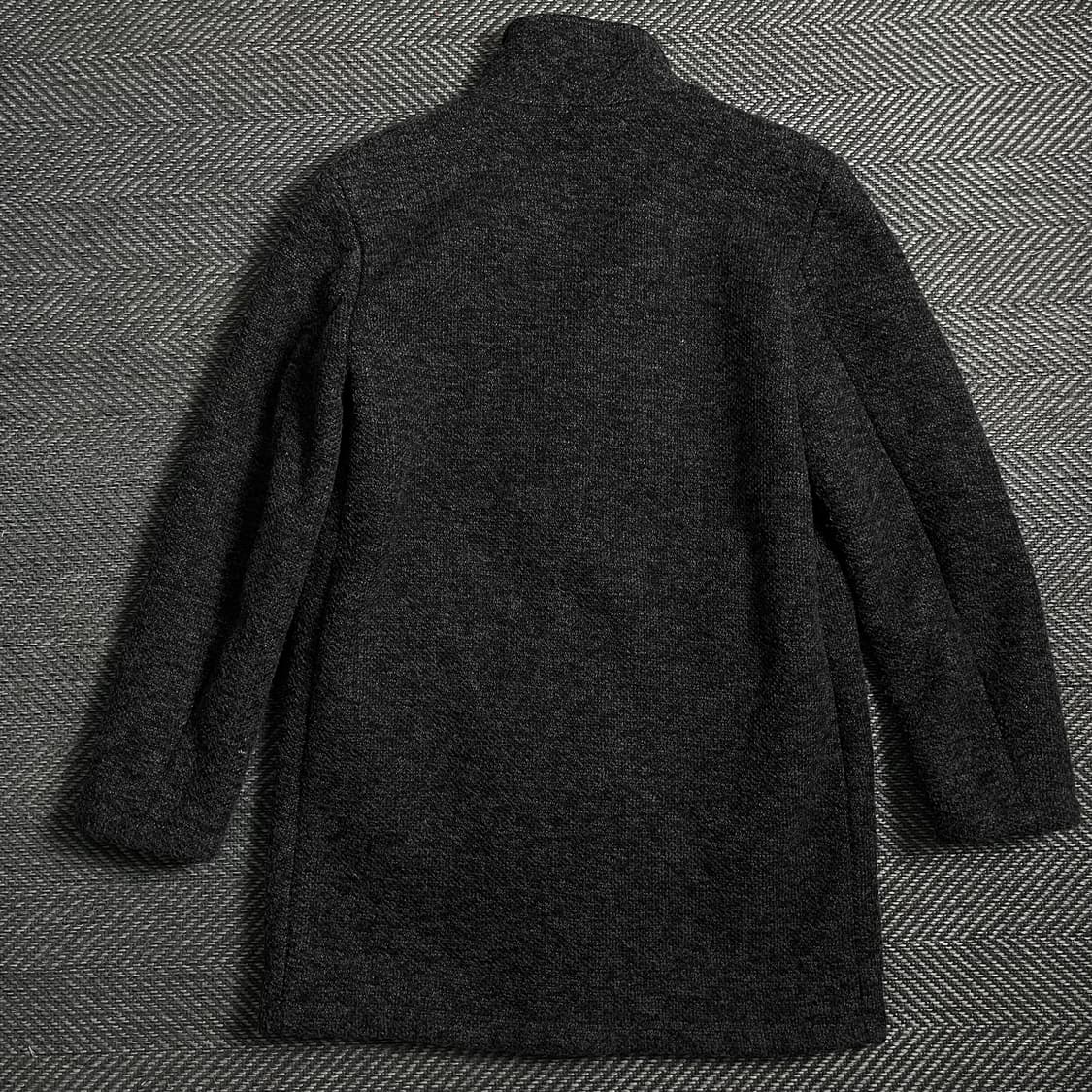 빈티지 트위드 오버핏 싱글 발마칸 코트o 4783 상품이미지5