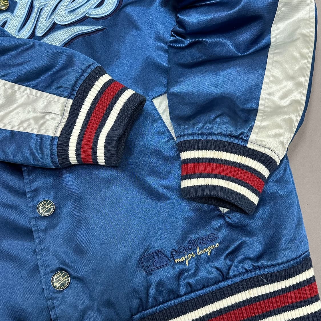 MLB 00s 샌디에이고 파드리스 새틴 야구점퍼 95 상품이미지6