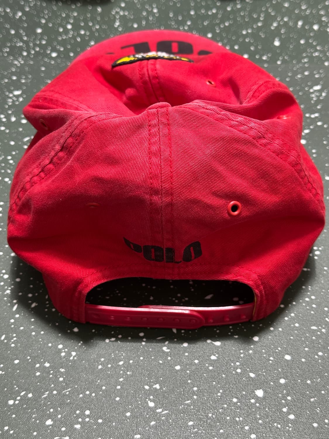 폴로랄프로렌 RL 레이싱 볼캡 레드 상품이미지2