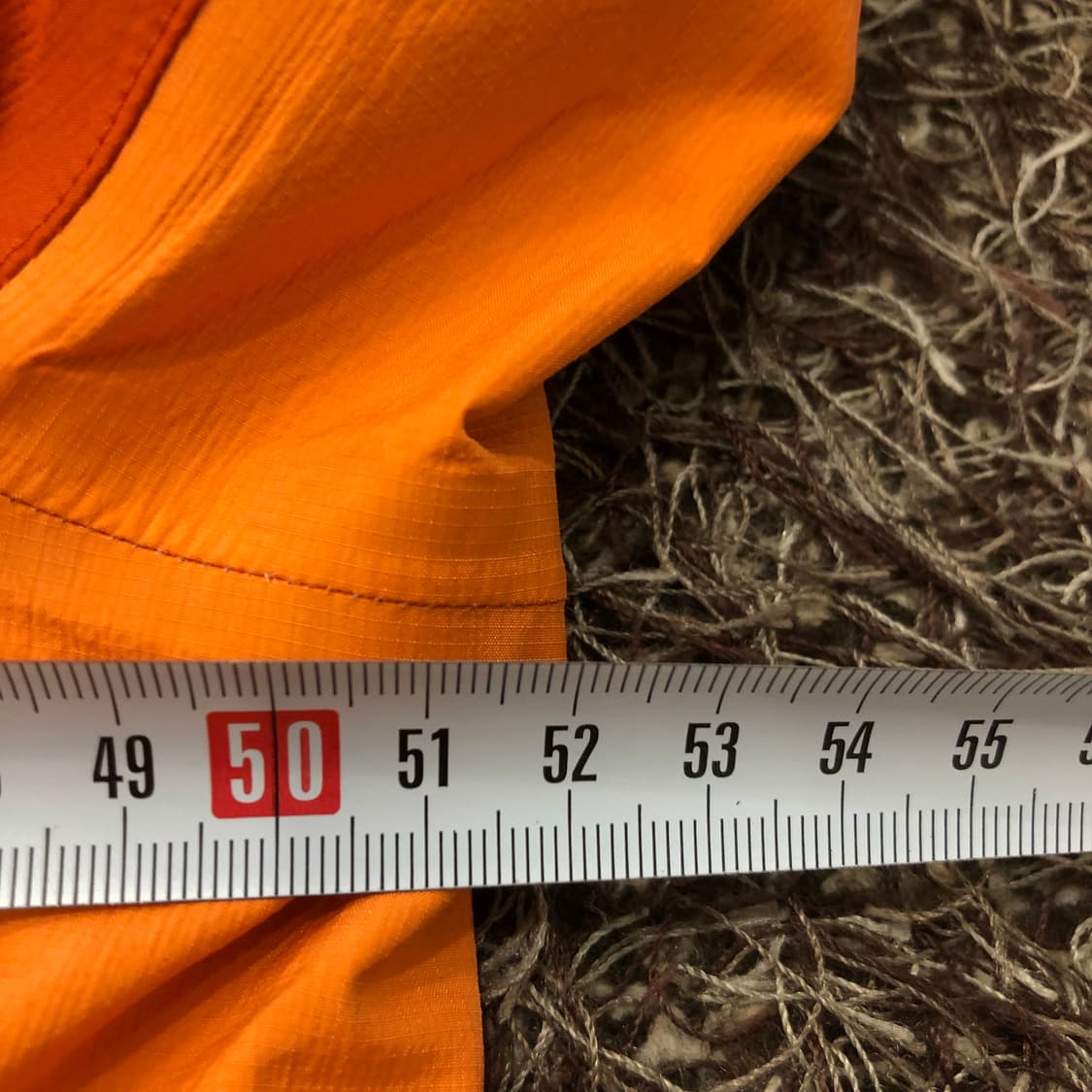 M 몽벨 오렌지 나일론 바람막이 마운틴 자켓 상품이미지7