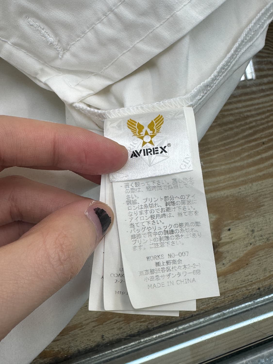 아비렉스 U.S.A.F 투포켓 후드 셔츠 상품이미지7