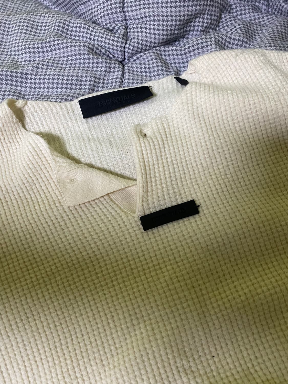 Fear of God Essentials 오버핏 니트 아이보리 상품이미지4