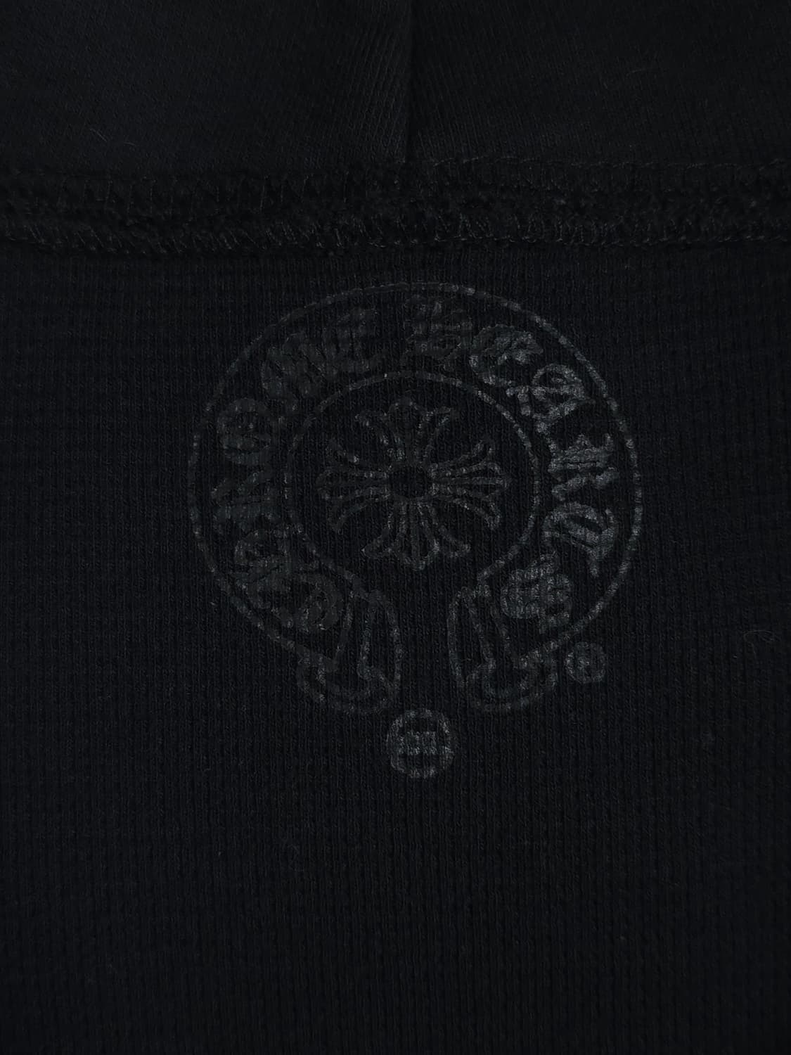 [XXL] 크롬하츠 홀스슈 플로랄 헤비웨이트 후드집업 블랙 상품이미지6