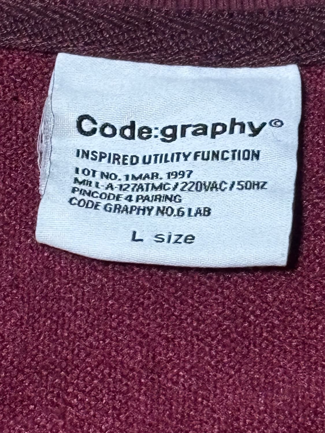 코드그라피 맨투맨 상품이미지3