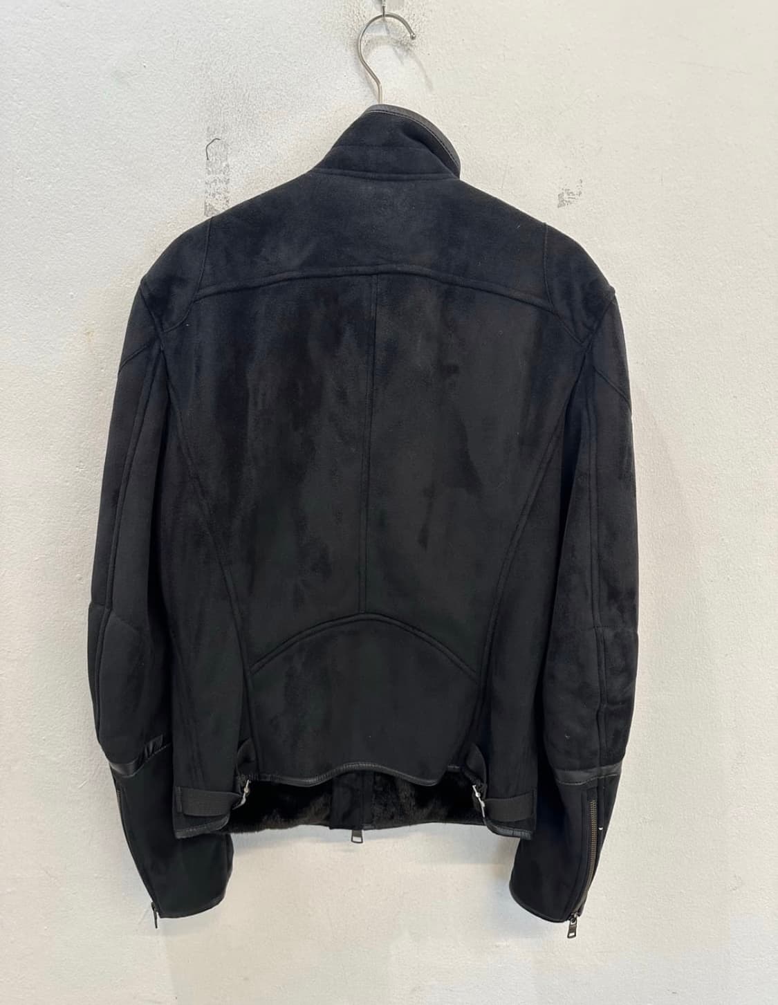 아르마니 익스체인지 스웨이드 집업 자켓 상품이미지2