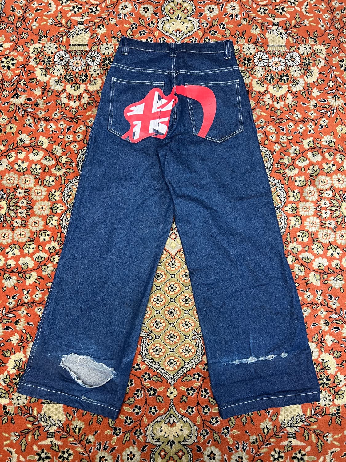 [28] 제이디드 런던 Colossus 와이드 데님팬츠 상품이미지4