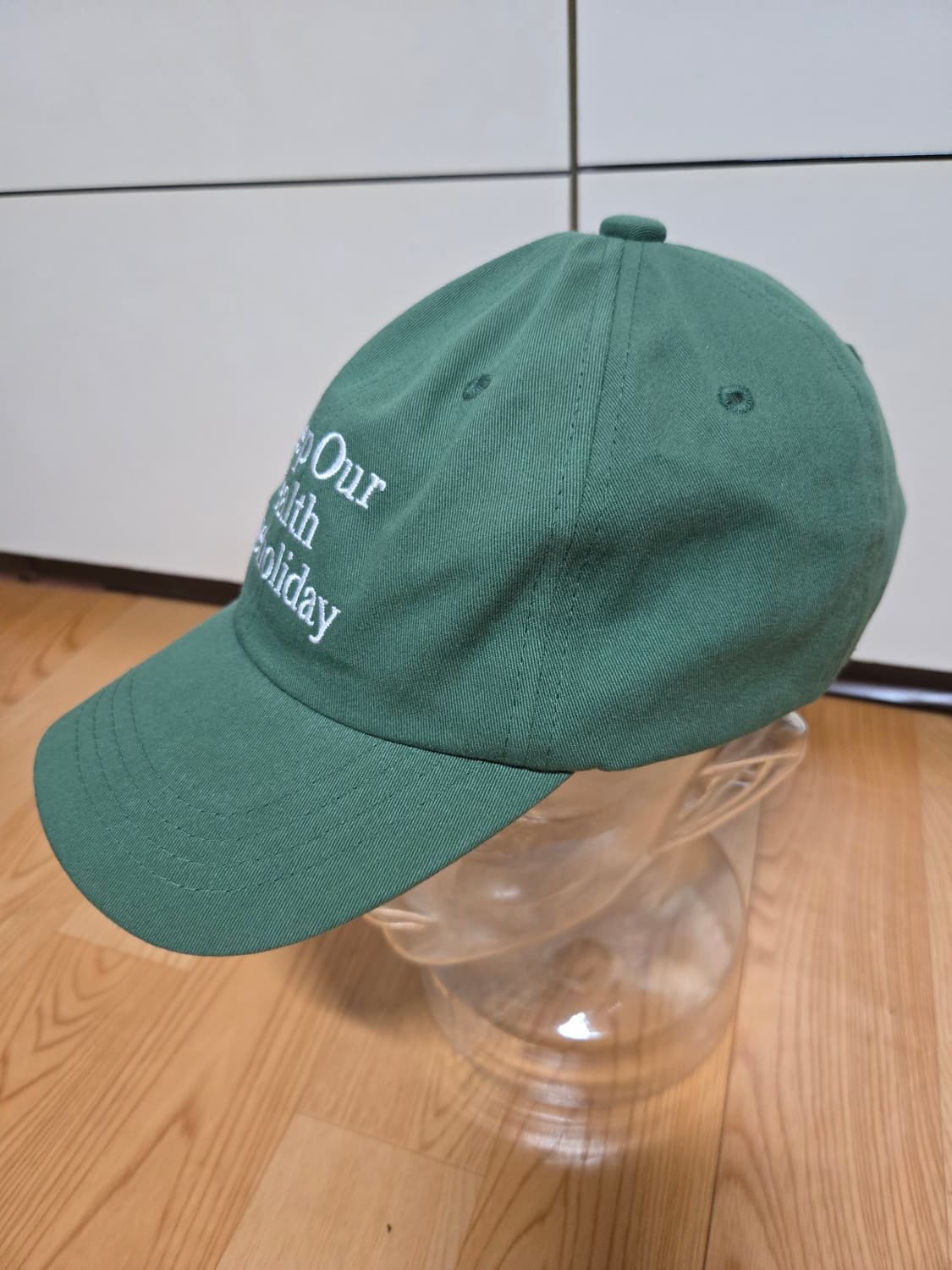 밀로 아카이브  홀리데이 시그니처 그린 볼캡 상품이미지2