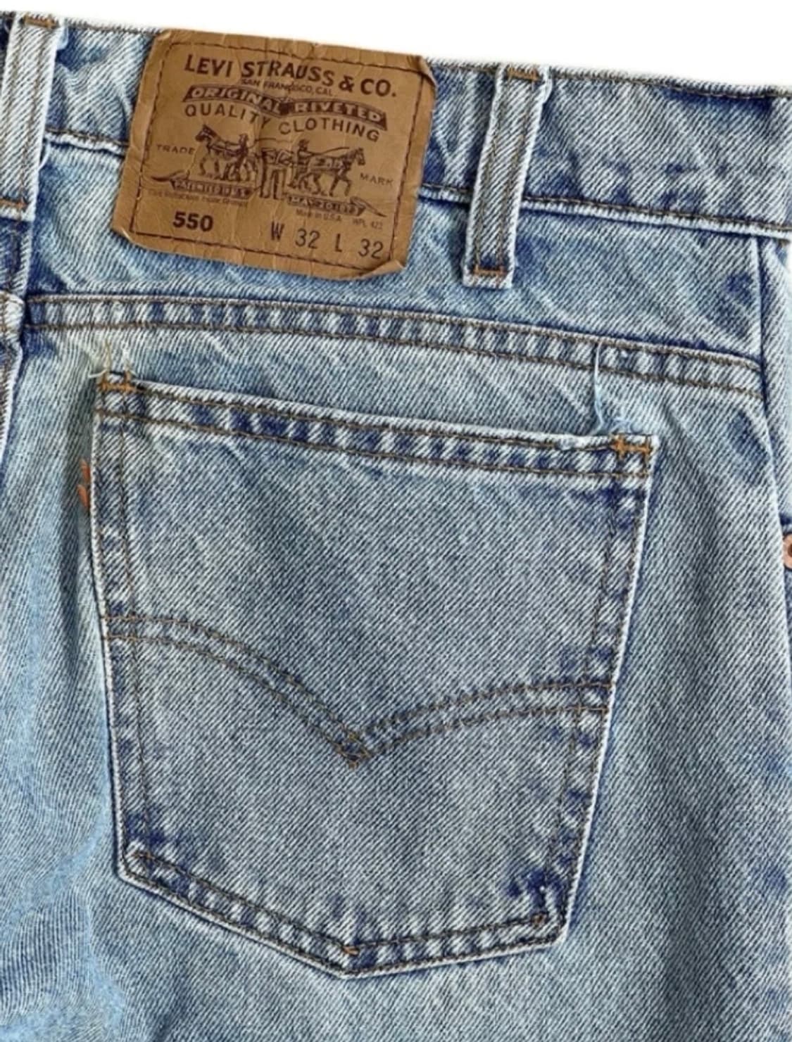 USA) 90s Levi’s 550 오렌지 탭 상품이미지3