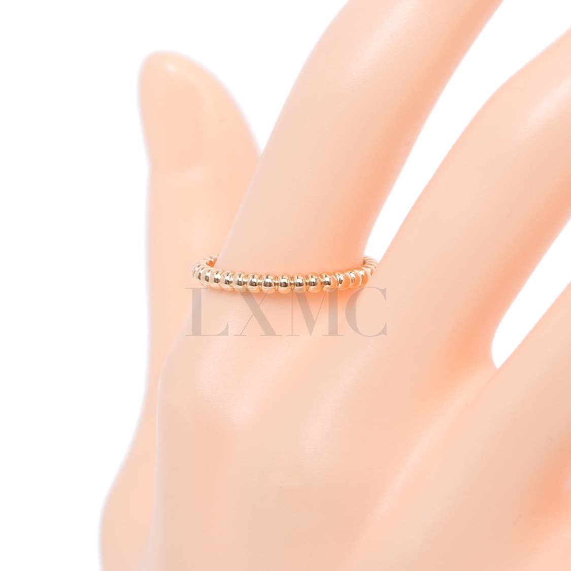 반클리프 아펠 뻬를리 골드 비즈링 빼를리 반지 51호 VCARPJMF 상품이미지7