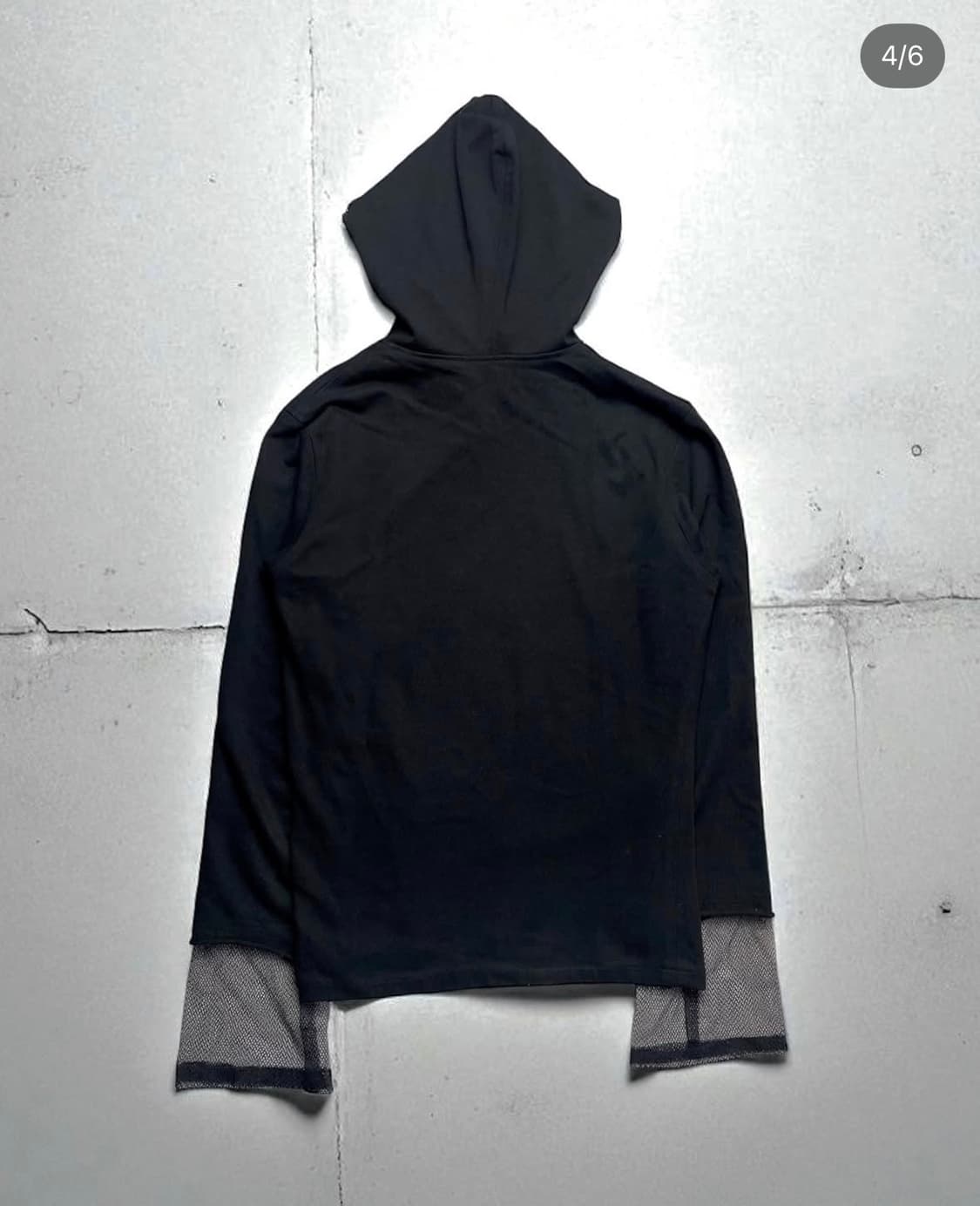 Yohji Yamamoto 1998 Diagonal Zip Hoodie 상품이미지2