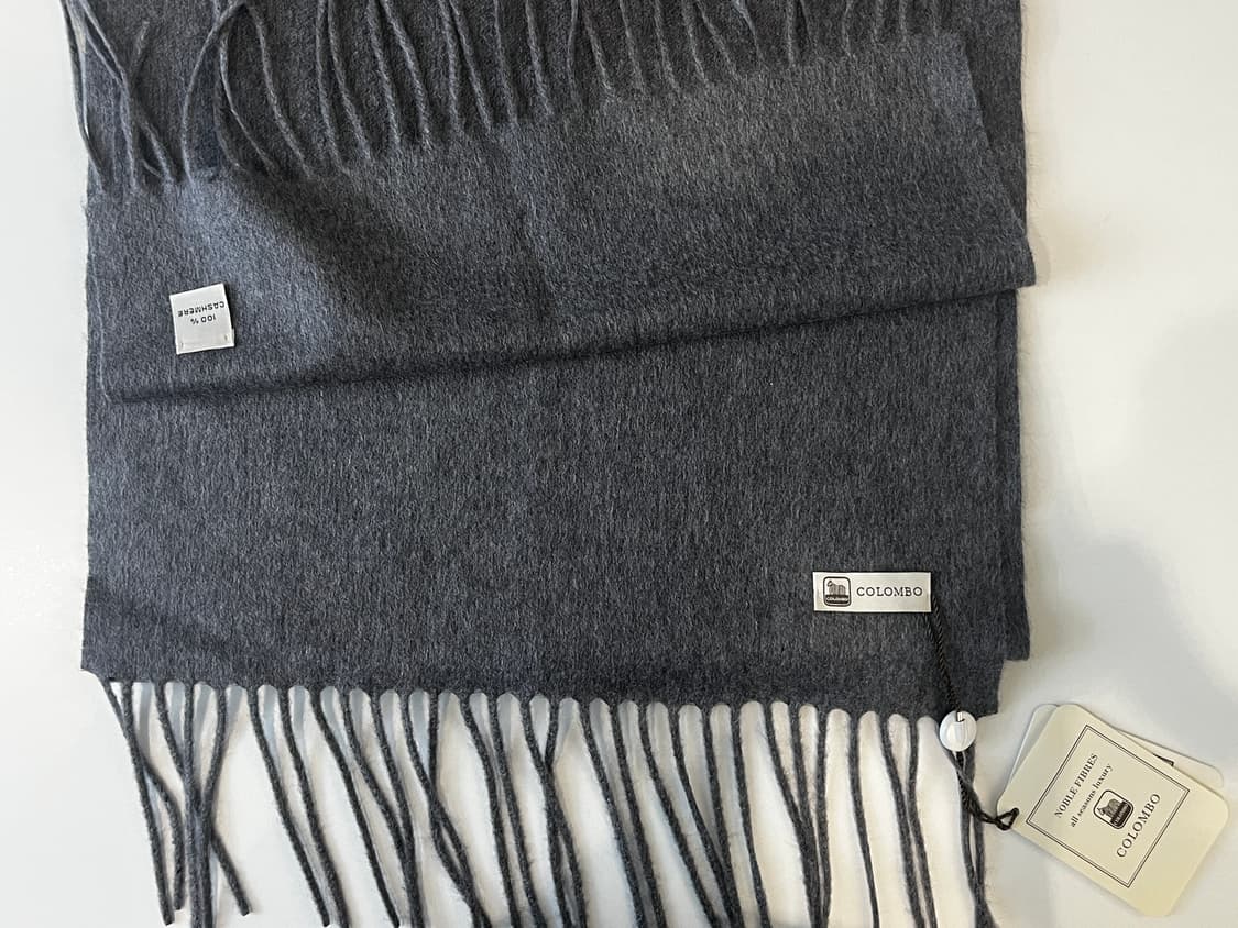 콜롬보 캐시미어 스카프 그레이 (새상품) 상품이미지2