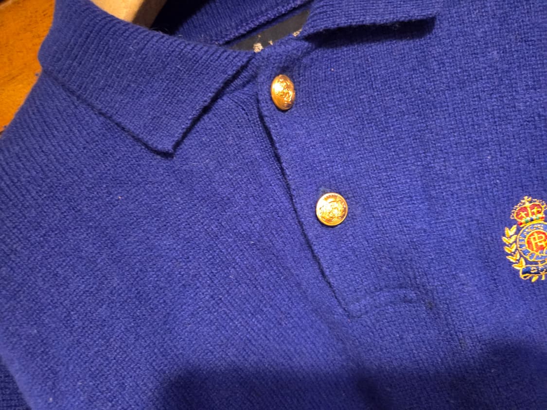 90'S 버버리 램스울니트 상품이미지8