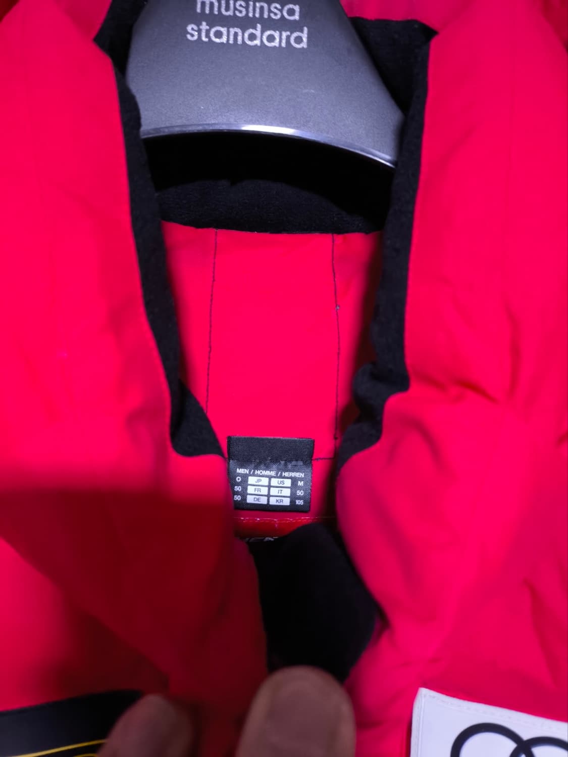 105 데상트 아우디패딩 스키크로스 덕다운 상품이미지7