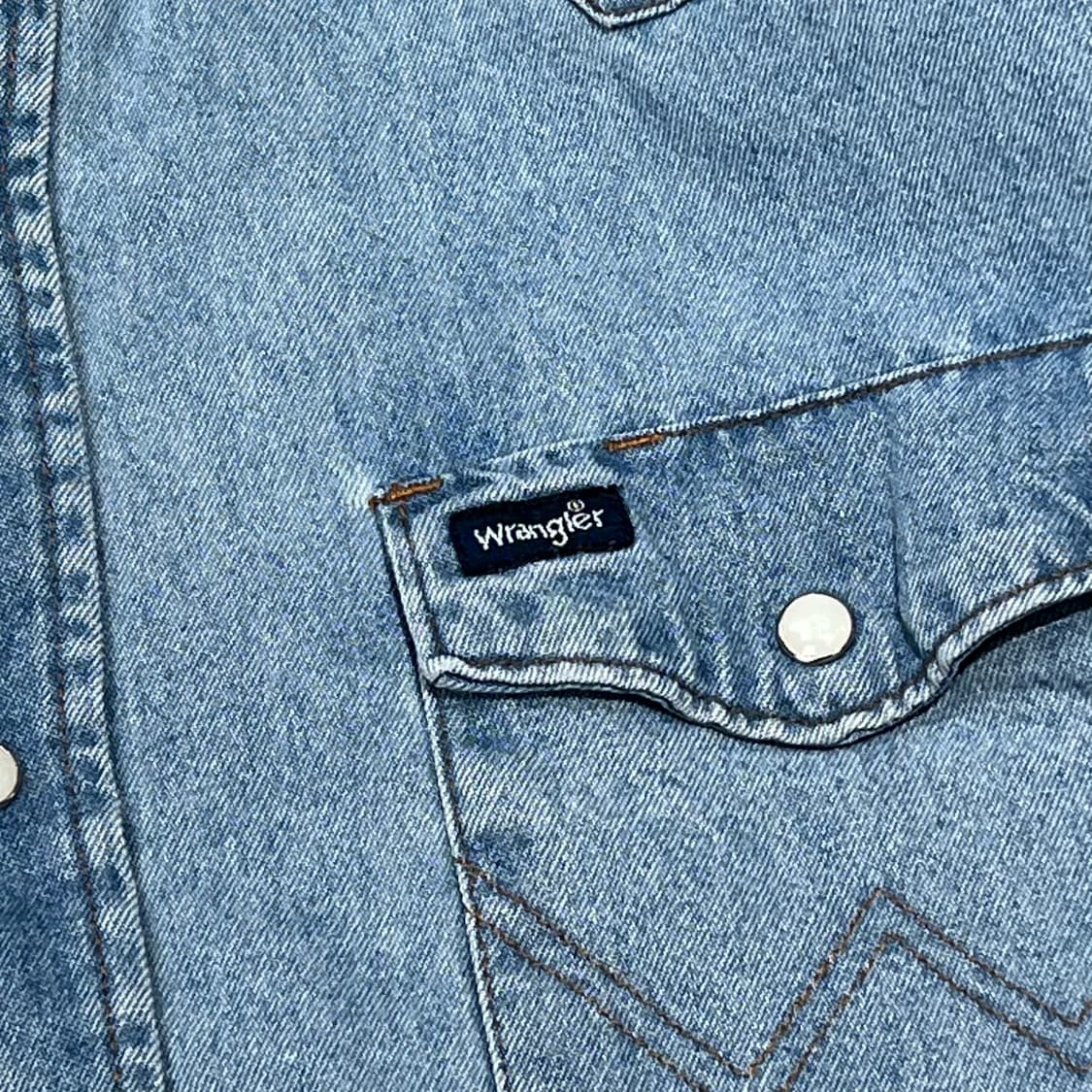 랭글러 워크 데님셔츠 s08974 상품이미지5