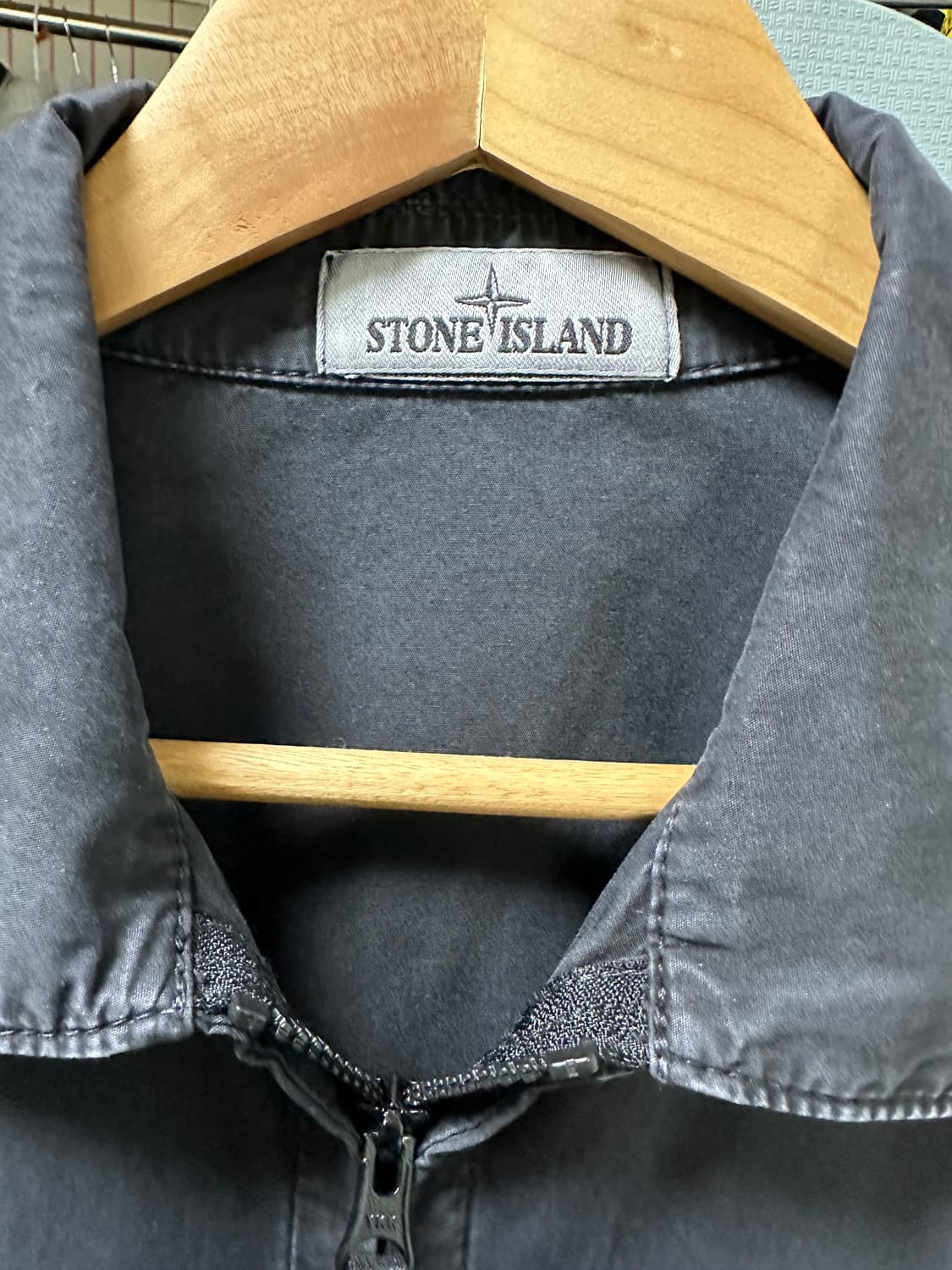 [11/5까지 급처] 22SS 스톤아일랜드 올드이펙트 오버셔츠 L 상품이미지3