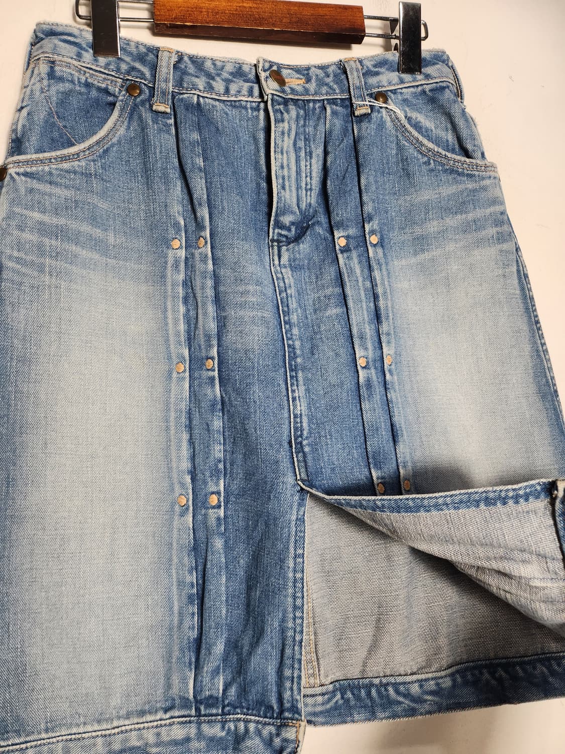 랭글러 빈티지 데님 스커트 상품이미지3