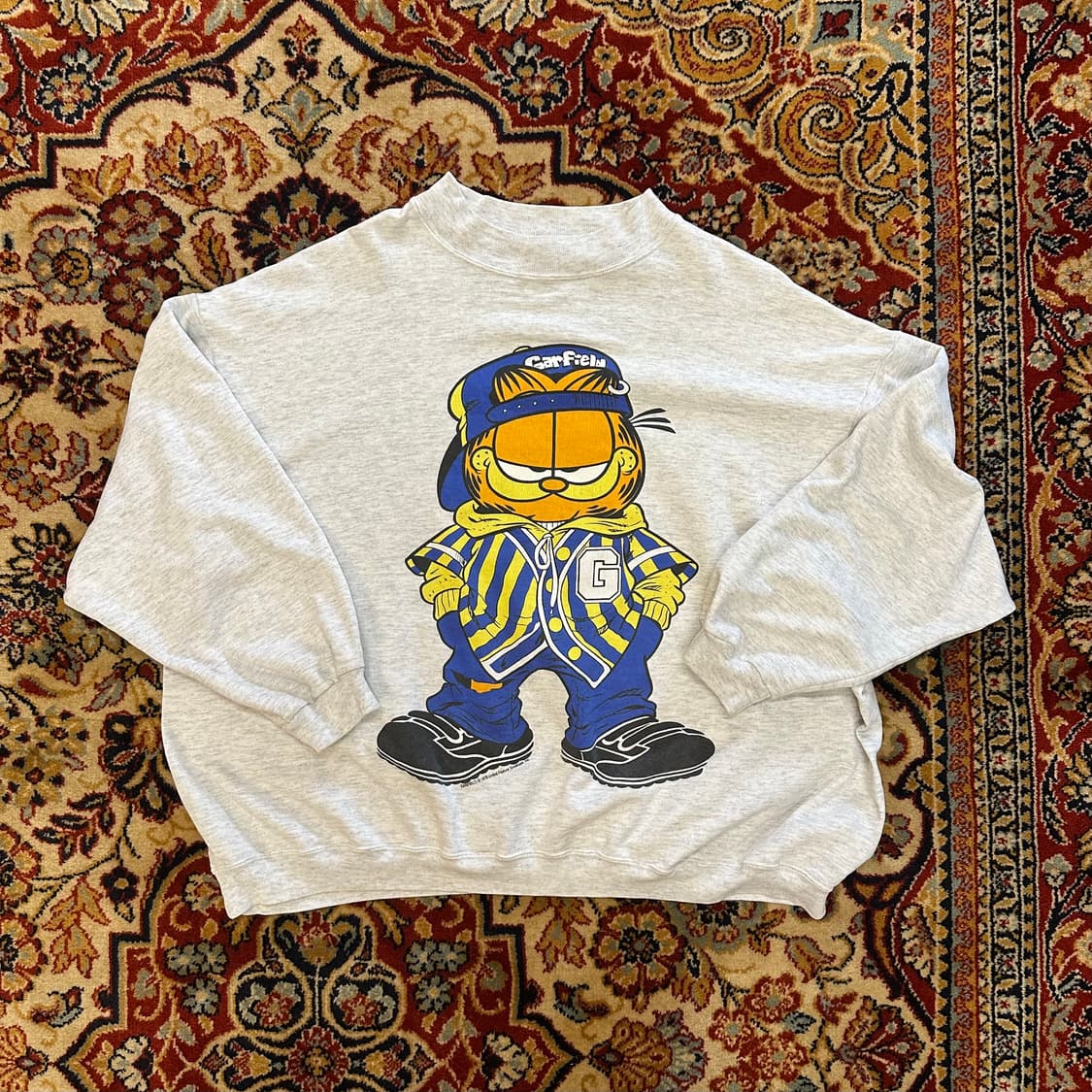 90s Garfield "Hip-Hop Style" Sweatshirt  상품이미지1