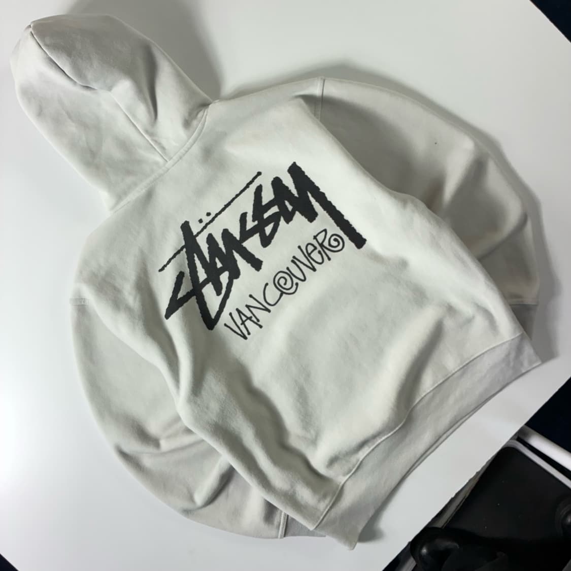 Stussy  스투시 스탁 밴쿠버 애쉬그레이 후드티  상품이미지1