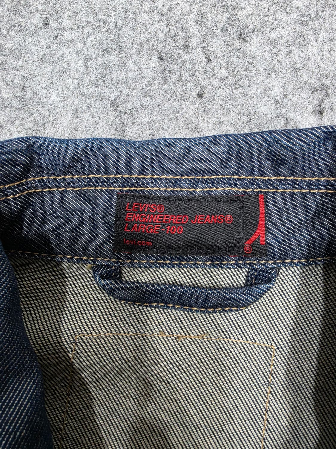 리바이스 00s 엔지니어드 진 2nd 타입 데님 자켓 L 상품이미지9
