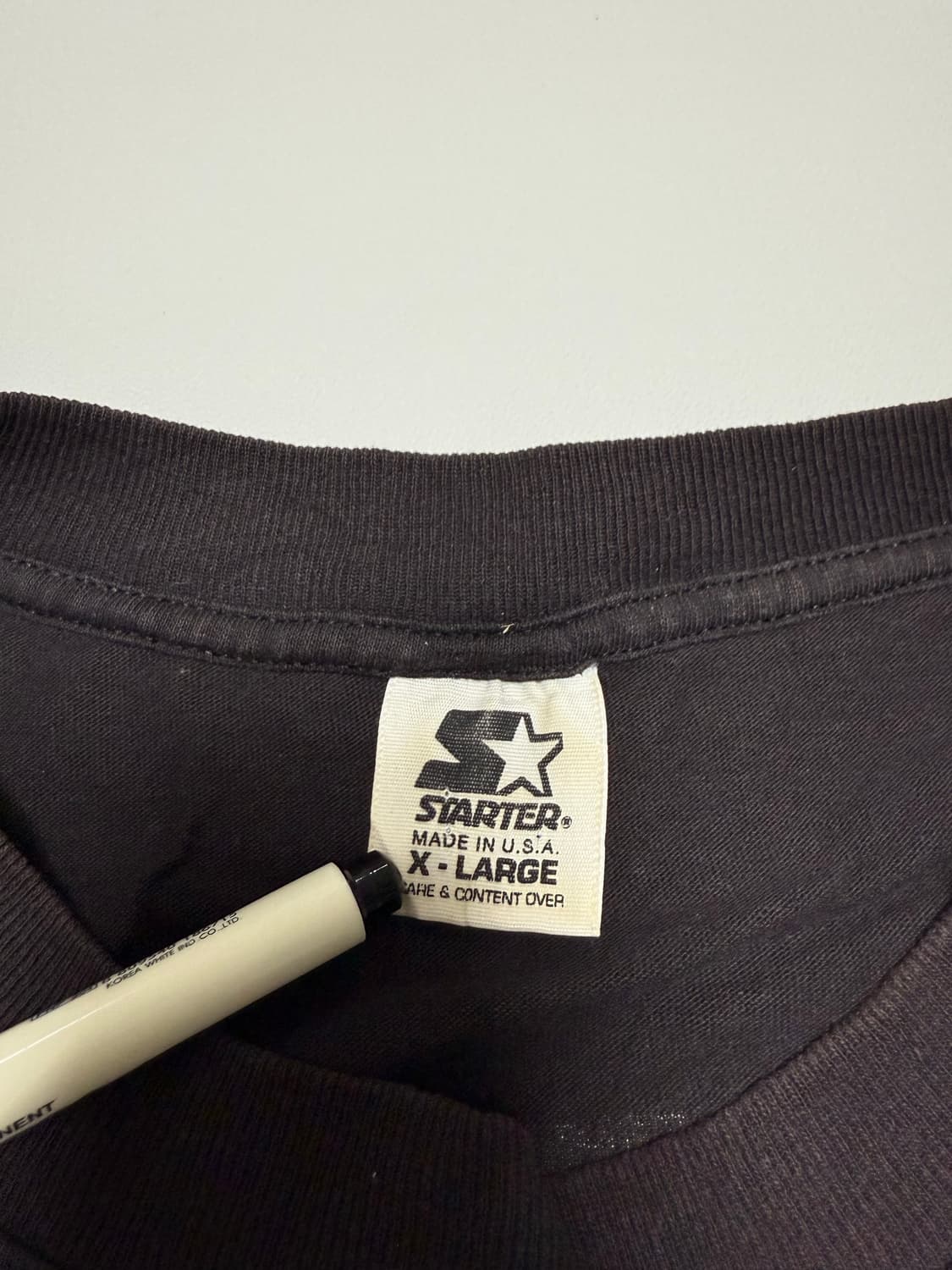 90s usa  스타터 피츠버그 스틸러스 NFL 빈티지 반팔 티셔츠 상품이미지5