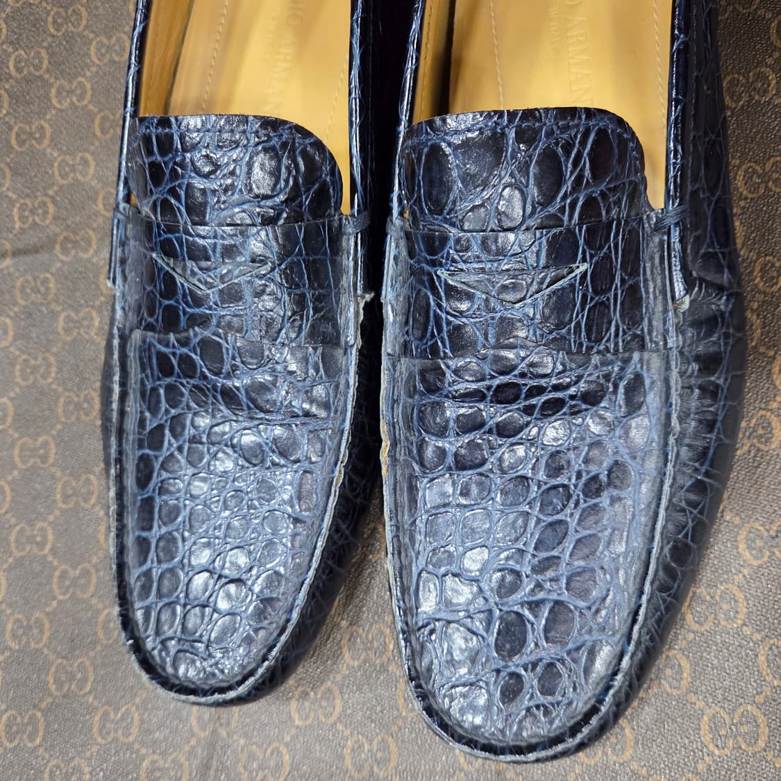 초르지오 아르마니 악어 로퍼 상품이미지4