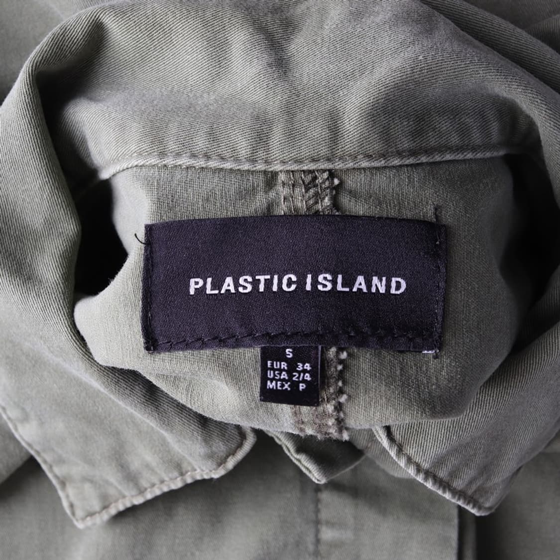 플라스틱아일랜드 코튼 워크 야상 자켓 S 상품이미지5